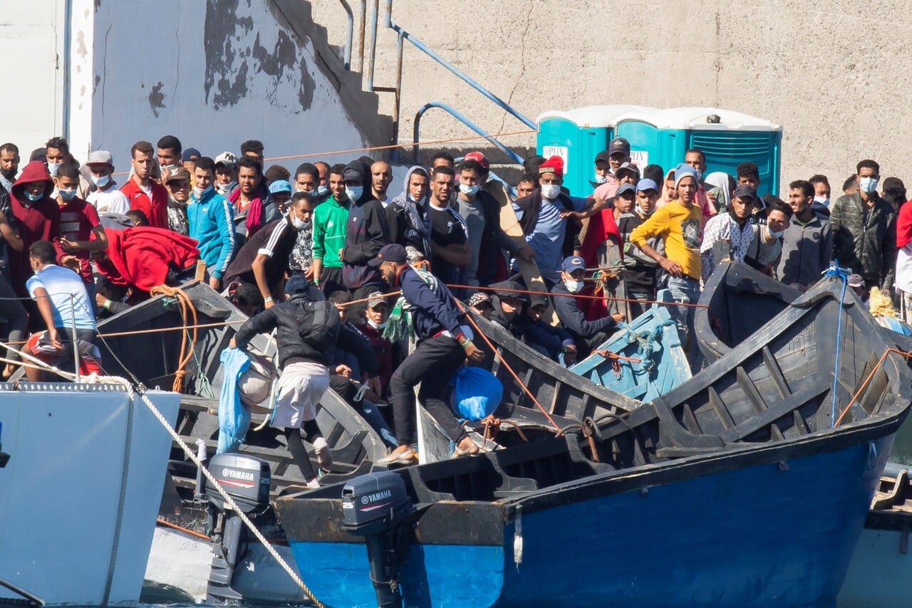 LLEGADA DE MIGRANTES A CANARIAS 23-8-24