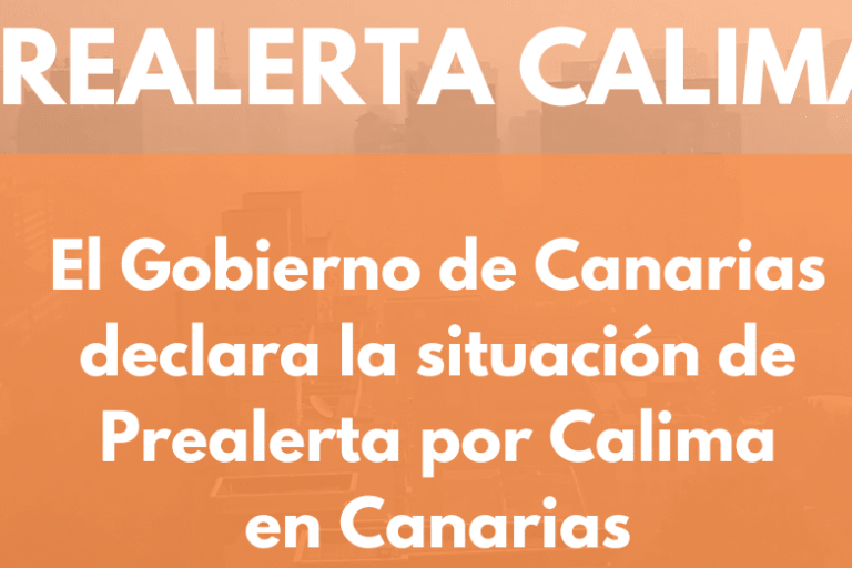 PREALERTA POR CALIMA EN CANARIAS 19-8-24