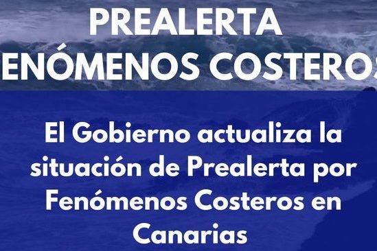PREALERTA POR FENÓMENOS COSTEROS EN CANARIAS-ACTUALIZACIÓN 16-8-24
