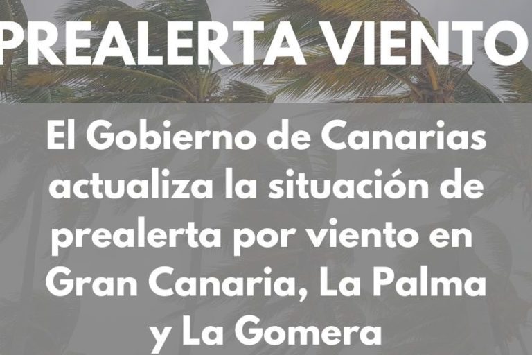 PREALERTA POR VIENTO EN CANARIAS-ACTUALIZACIÓN 16-8-24