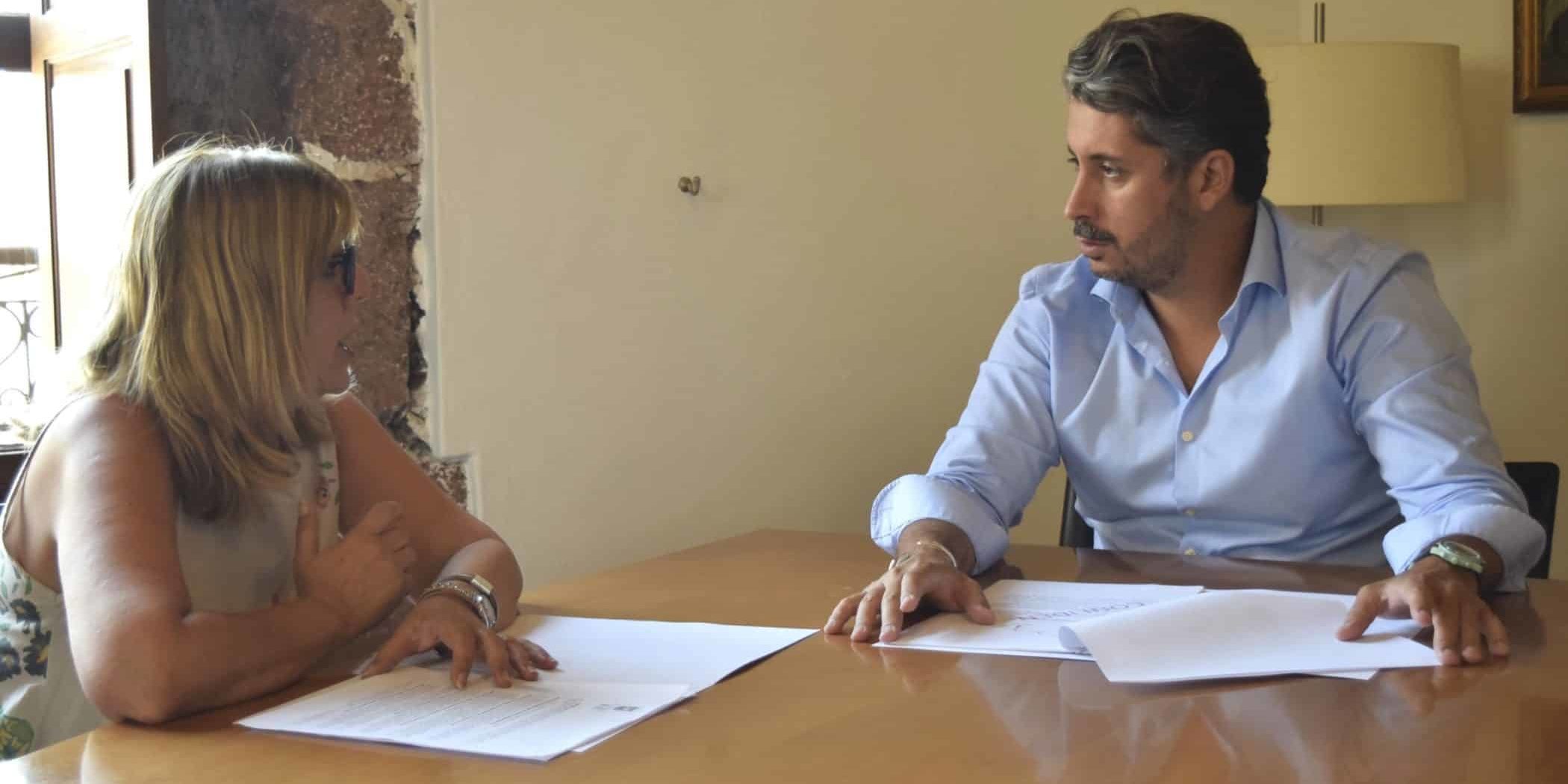 Paqui Rivero y Luis Yeray Gutiérrez