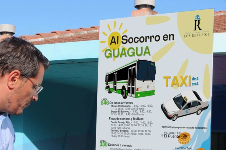 Recurso alcalde y concejal Transportes paneles informativos guaguas