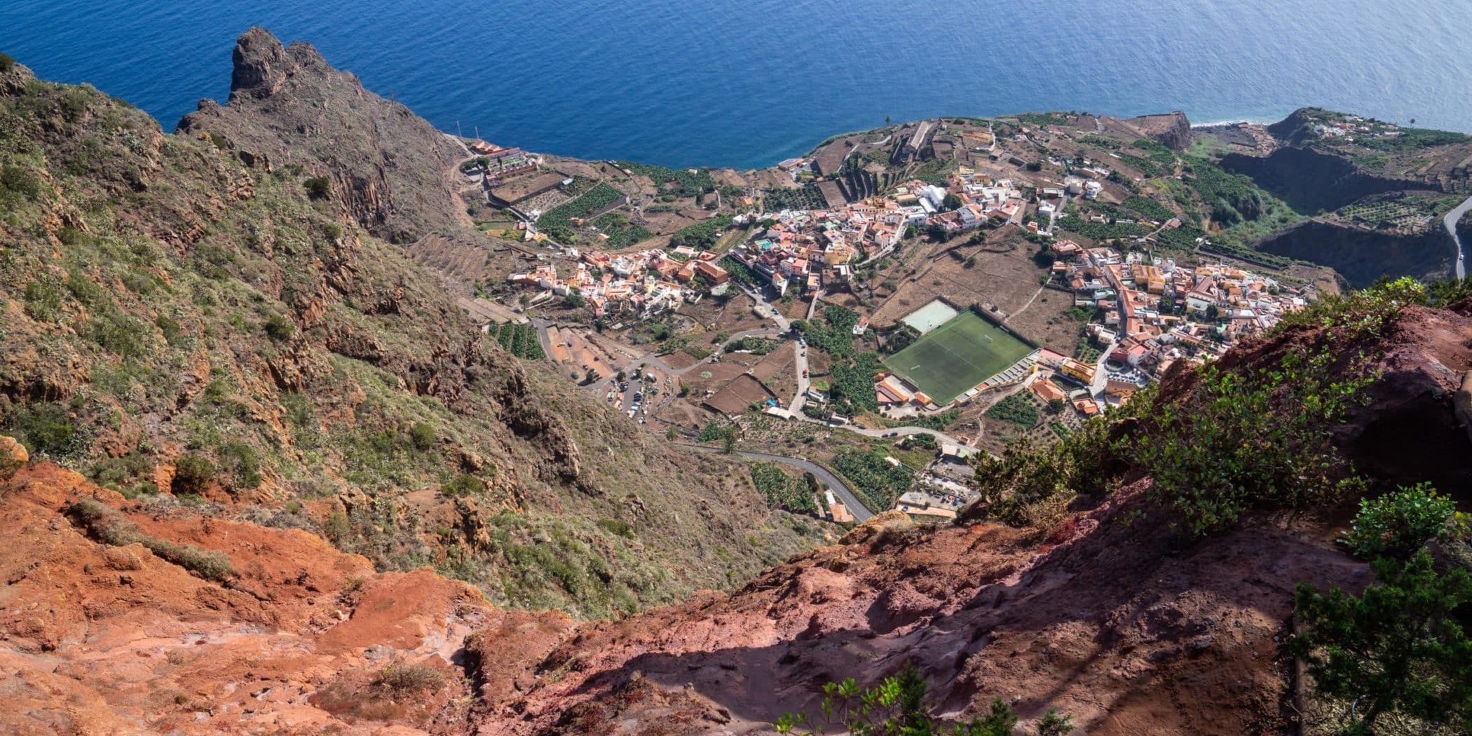 240924 Vistas del casco del municipio de Agulo, La Gomera