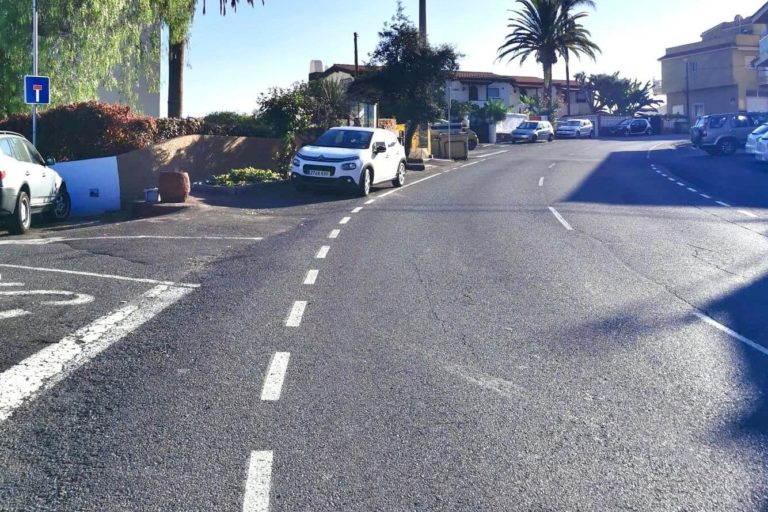250924 Recurso zona parada guaguas en San Vicente