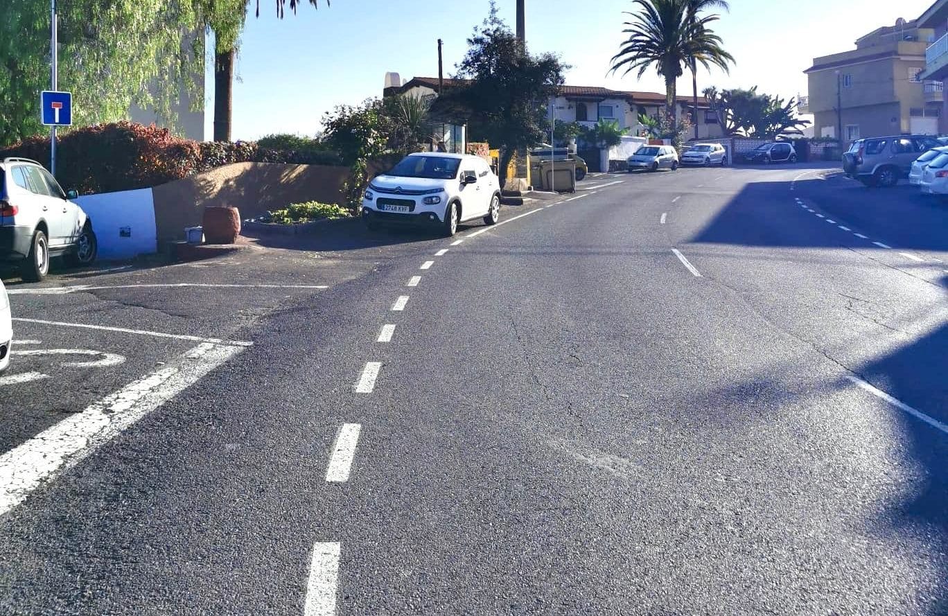 250924 Recurso zona parada guaguas en San Vicente