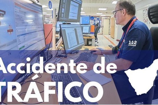 ACCIDENTE DEL TRÁFICO EN EL SUR DE TENERIFE 9-9-24