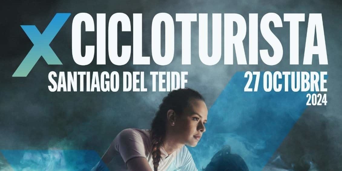 Cartel X edición Cicloturista de Santiago del Teide