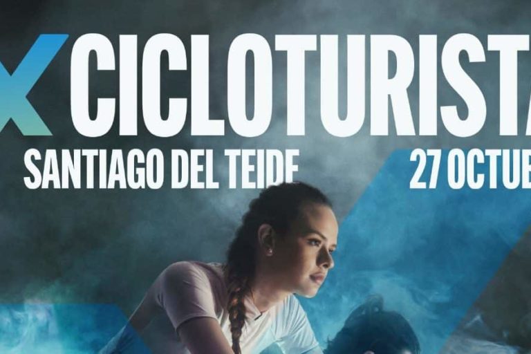 Cartel X edición Cicloturista de Santiago del Teide