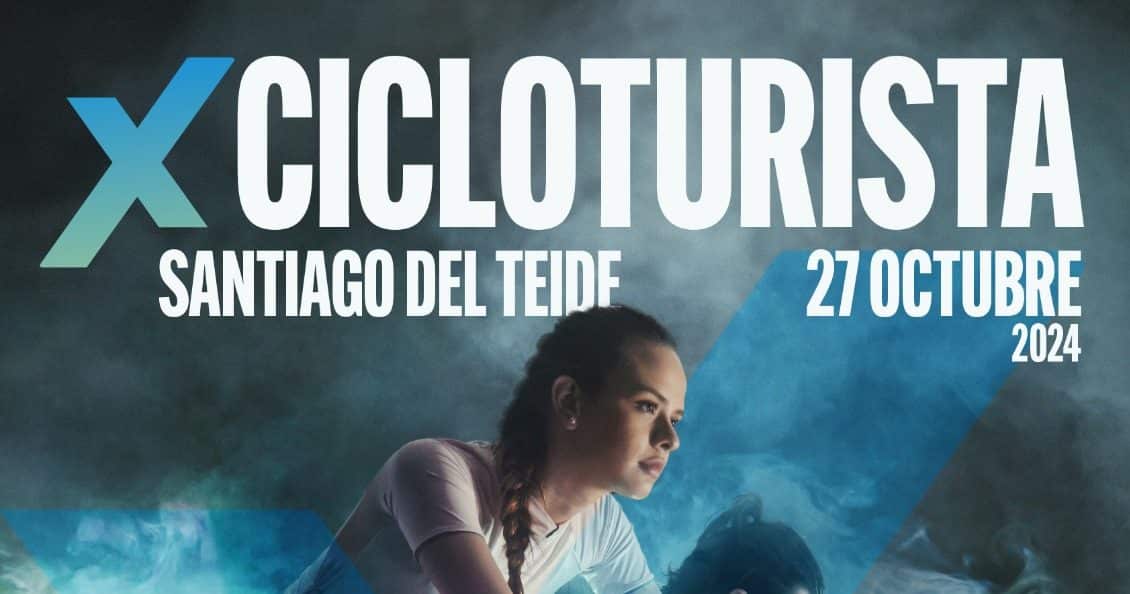 Cartel X edición Cicloturista de Santiago del Teide