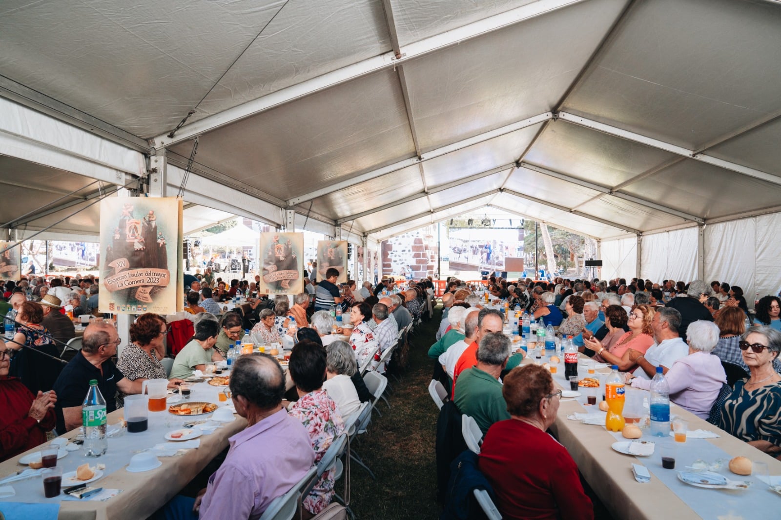 Encuentro del Mayor el pasado año en San Sebastián de La Gomera