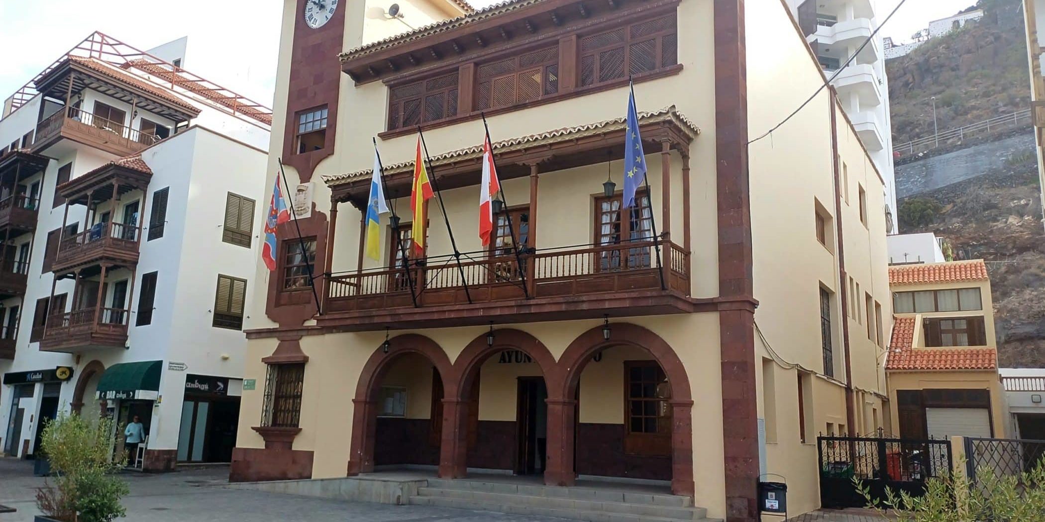 FACHADA AYTO. SAN SEBASTIÁN DE LA GOMERA