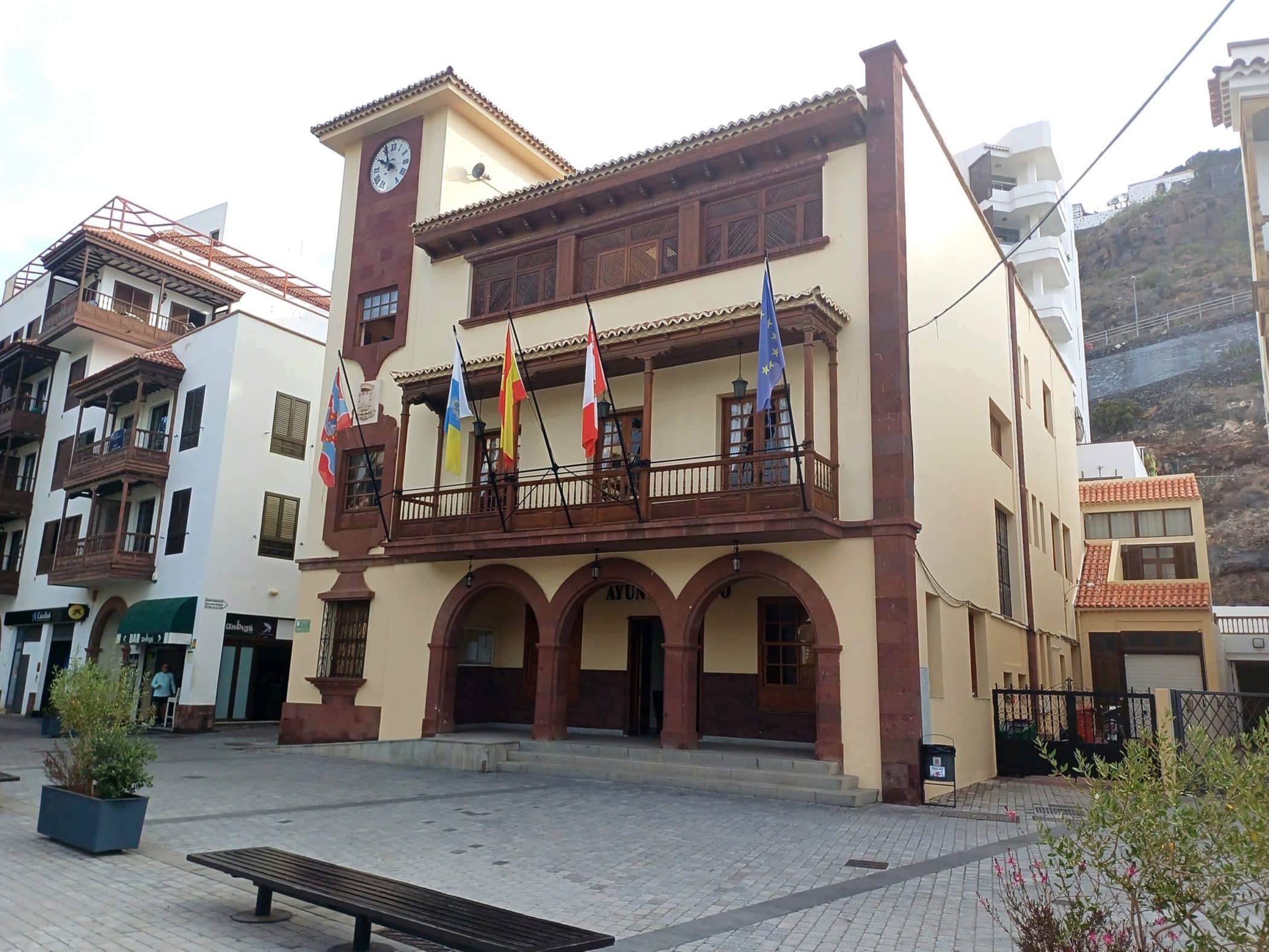 FACHADA AYTO. SAN SEBASTIÁN DE LA GOMERA