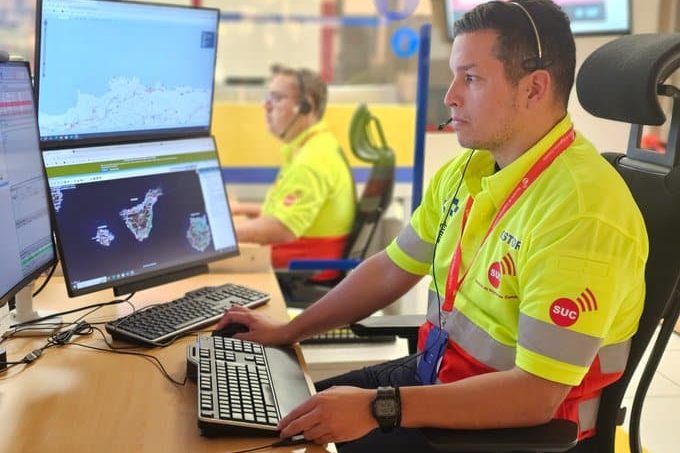 HOMBRE HERIDO AL SALIRSE DE LA VÍA EN SU VEHÍCULO-ADEJE 10-9-24