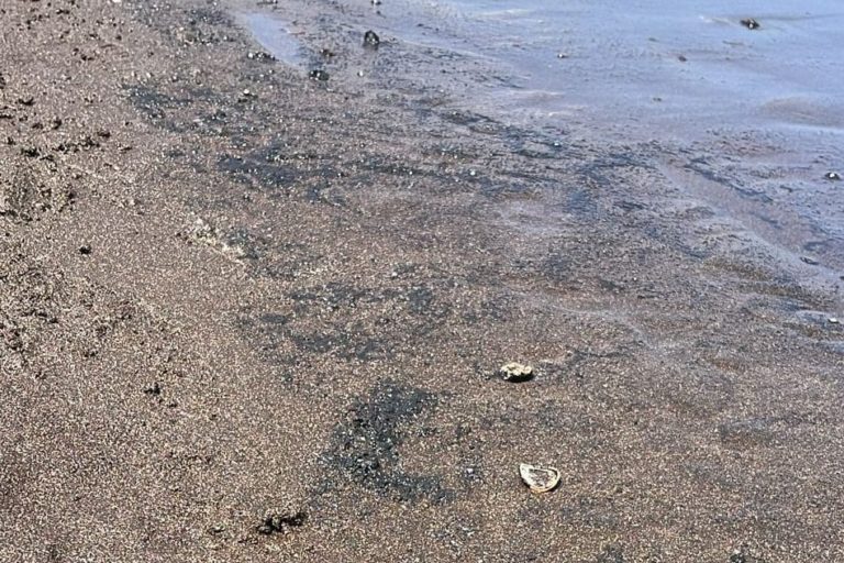 MANCHA DE COMBUSTIBLE EN UNA PLAYA DE GRAN CANARIA 10-9-24