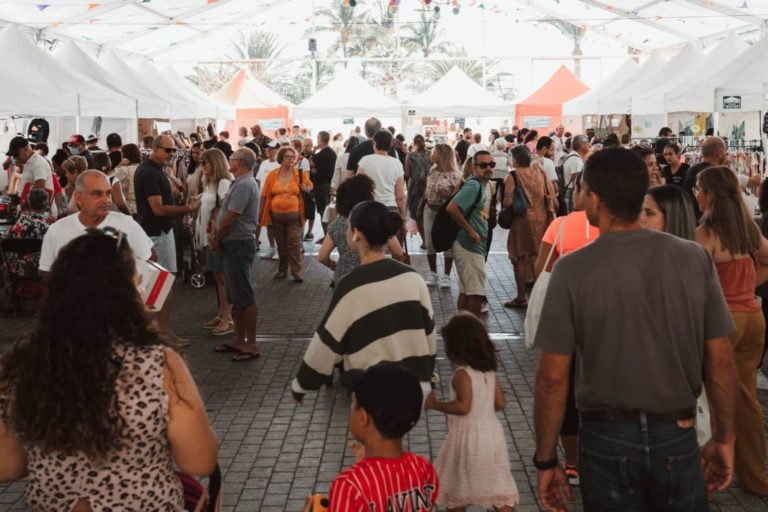 Pasada edición de Exposaldo en la Plaza de Las Américas de San Sebastián de La Gomera