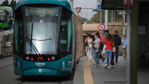 TRANVÍA DE TENERIFE1-LÍNEA 2 26-1-24