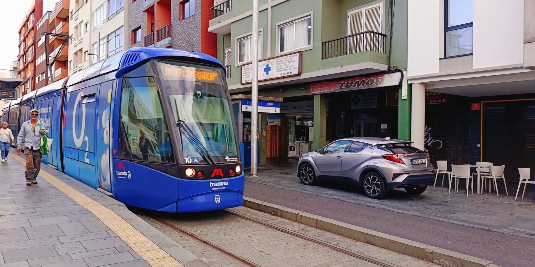 Tranvía en la Avenida Trinidad