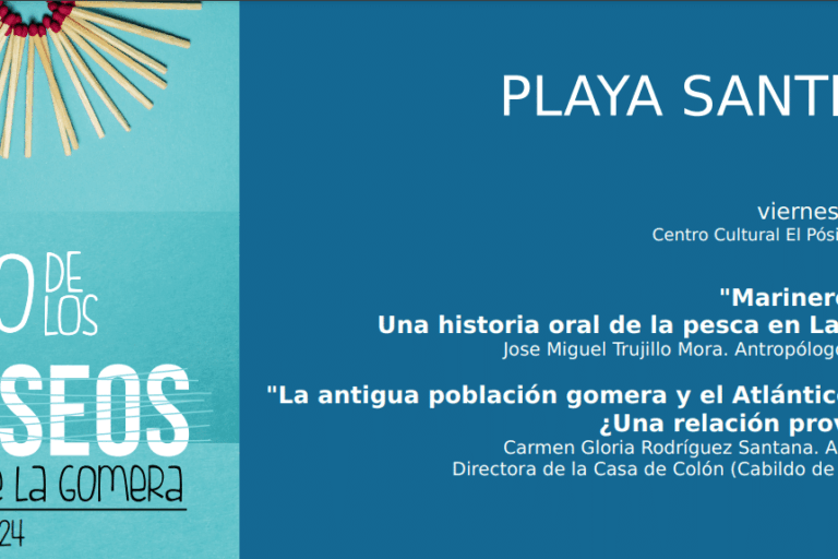 091024 Programa del Foro de los Museos de La Gomera 2024 en Playa Santiago