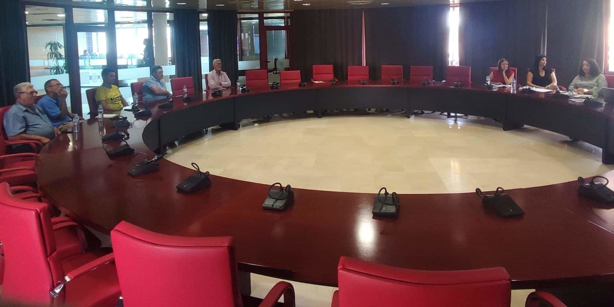 181024 Cabildo y sector del taxi coordinan estrategias para la mejora de esta modalidad de transporte público