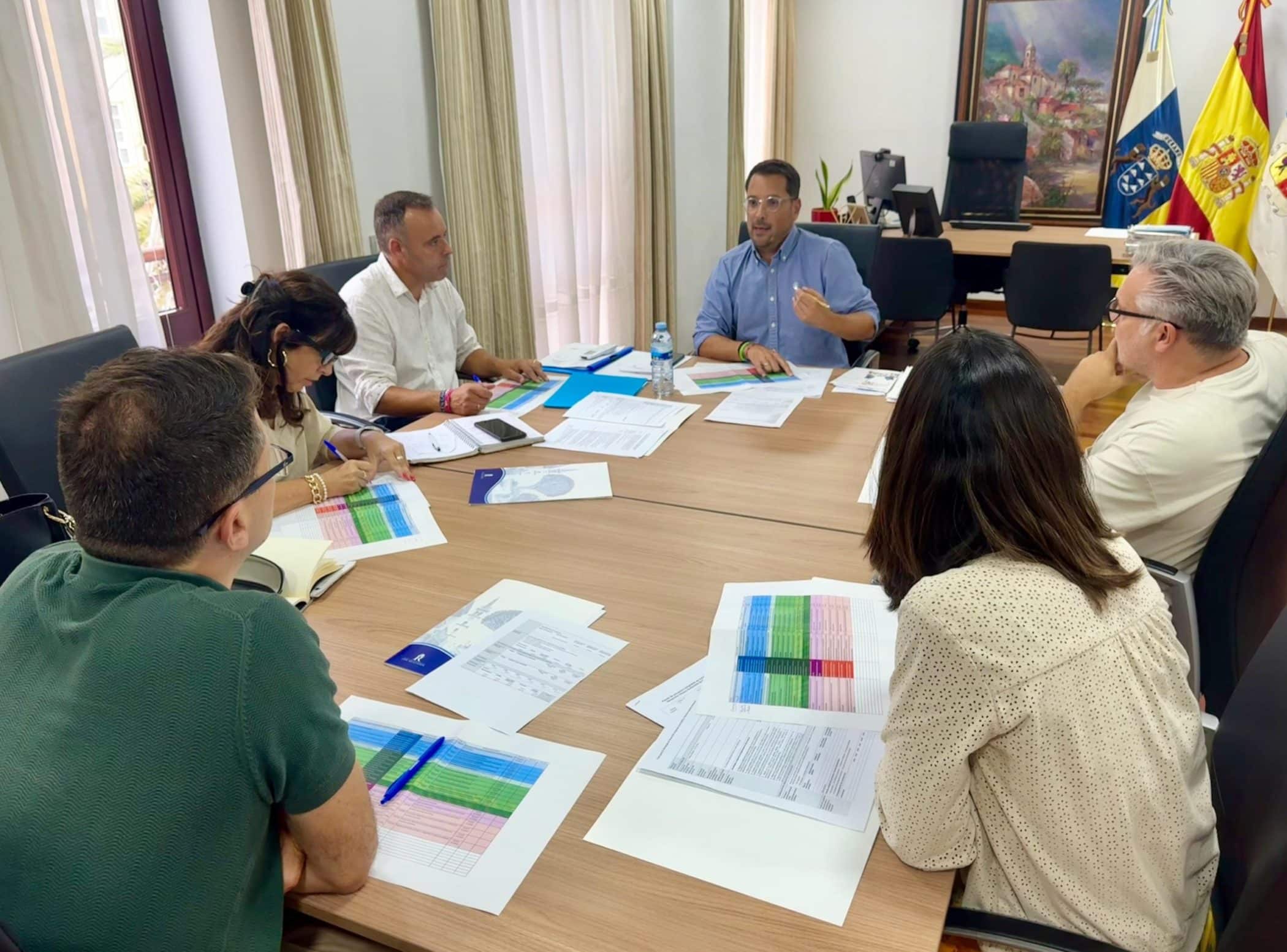 291024 Reuni�n coodinaci�n con t�cnicos Plan Actuaci�n Integral Desarrollo Urbano Sostenible