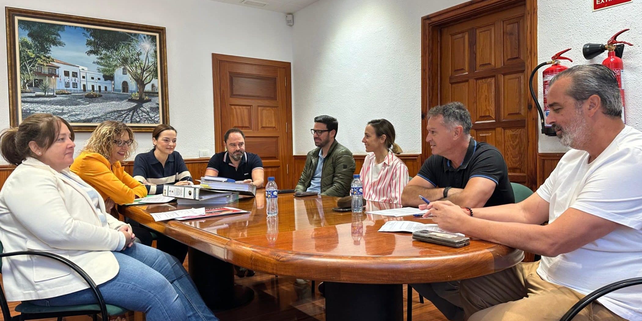 Arona, Reunión Grupo de Gobierno