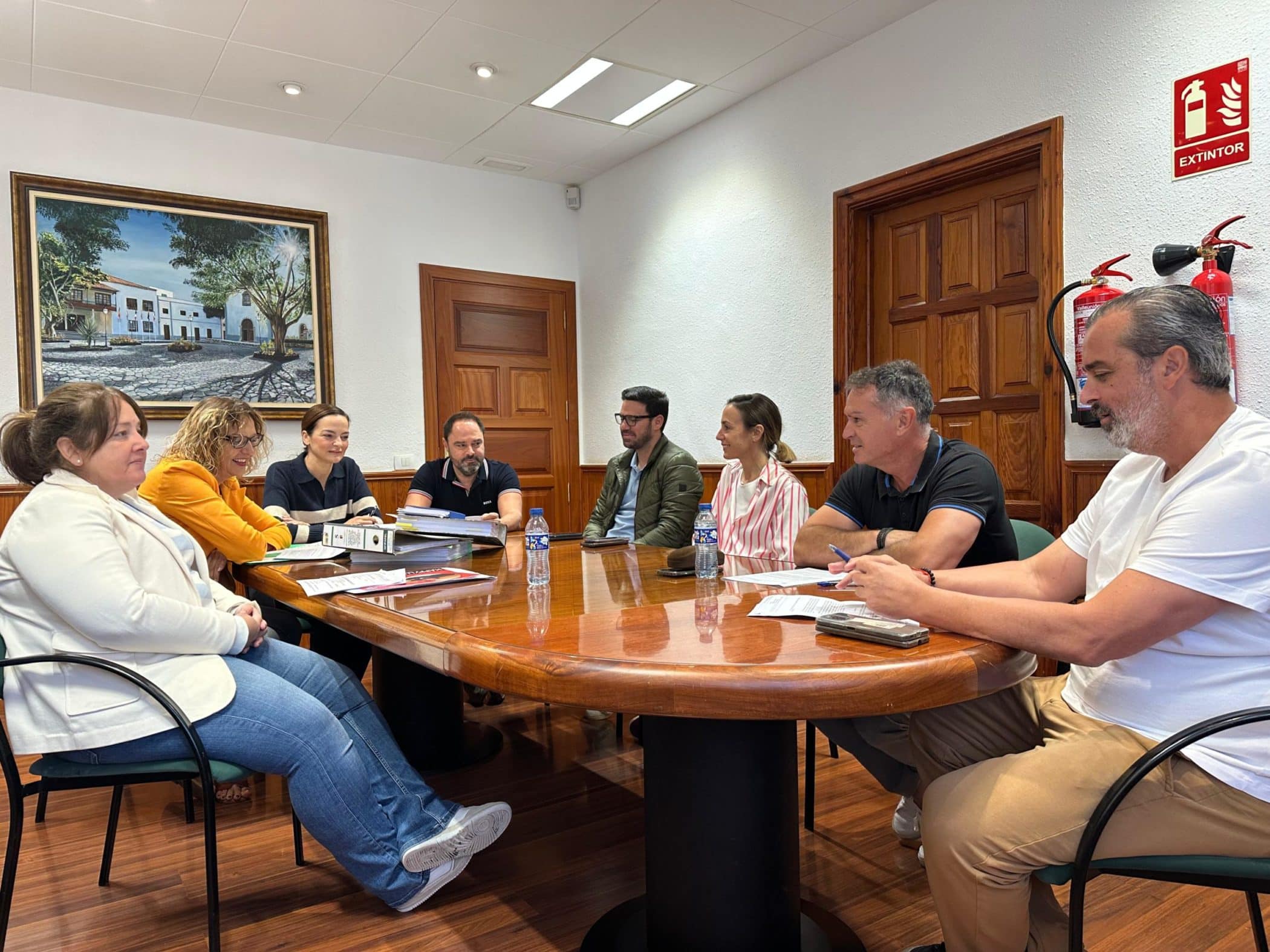 Arona, Reunión Grupo de Gobierno