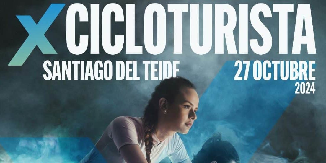 Cartel X edición Cicloturista de Santiago del Teide