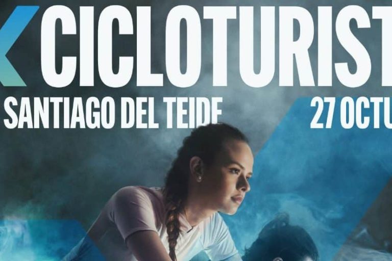 Cartel X edición Cicloturista de Santiago del Teide