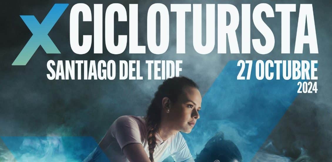 Cartel X edición Cicloturista de Santiago del Teide