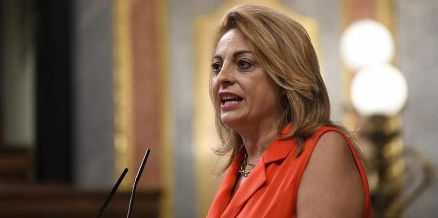 Cristina Valido en pleno Congreso