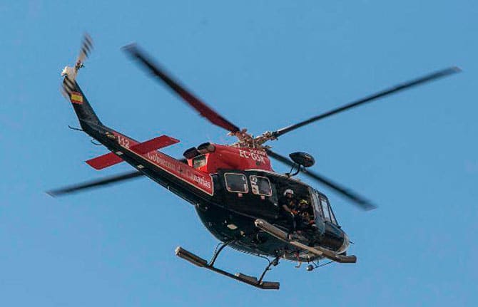 EL GES RESCATA A UN HOMBRE EN ALAJERÓ-LA GOMERA 21-10-24