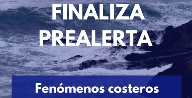 FINALIZA LA PREALERTA POR FENÓMENOS COSTEROS EN CANARIAS 18-10-24