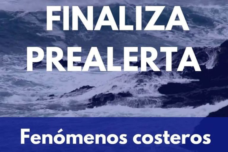 FINALIZA LA PREALERTA POR FENÓMENOS COSTEROS EN CANARIAS 18-10-24