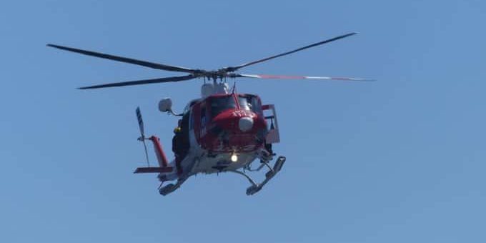 HELICÓPTERO DEL GES RESCATA EL CUERPO DE UN HOMBRE FALLECIDO EN PÁJARA 11-10-24