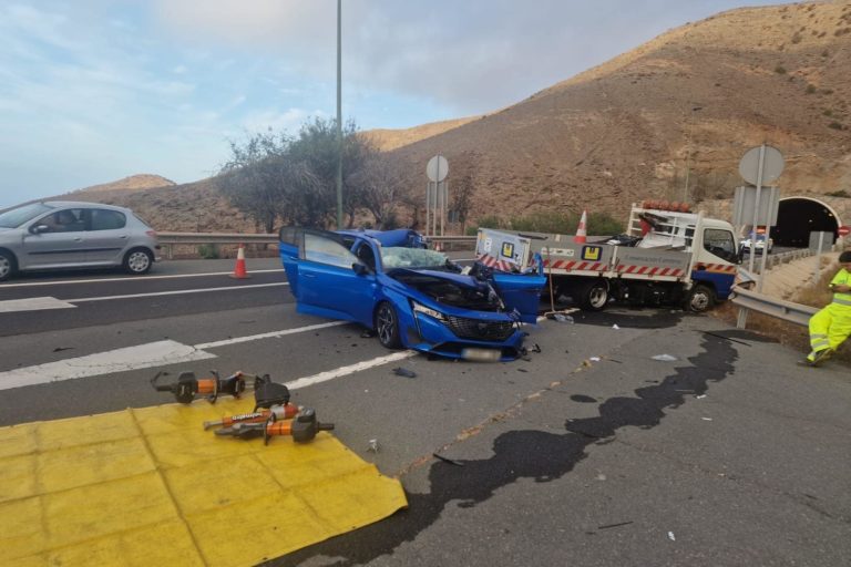 HOMBRE EN ESTADO CRÍTICO TRAS UN ACCIDENTE EN MOGÁN2 5-10-24
