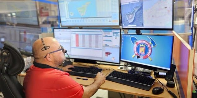 HOMBRE RESCATADO TRAS PRECIPITARSE POR UN BARRANCO-LA OROTAVA 24-10-24