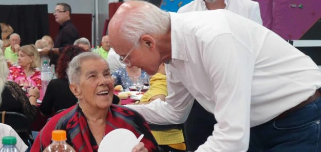 Homenaje a una mujer de 104 años de Santa Úrsula