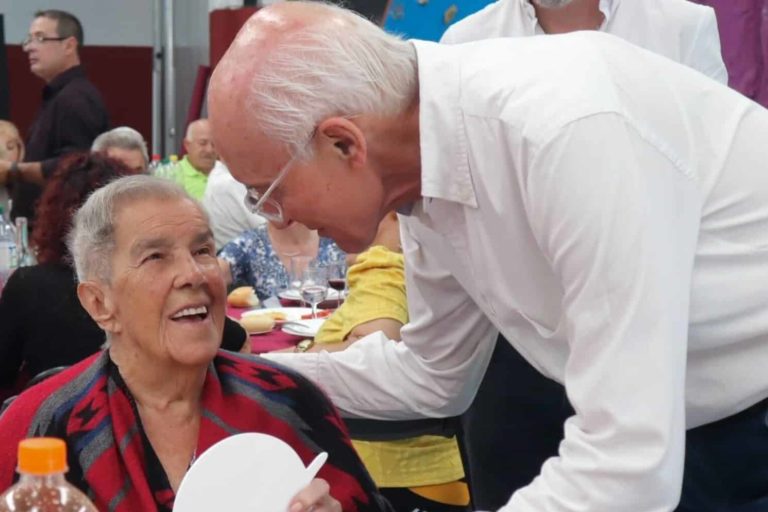 Homenaje a una mujer de 104 años de Santa Úrsula
