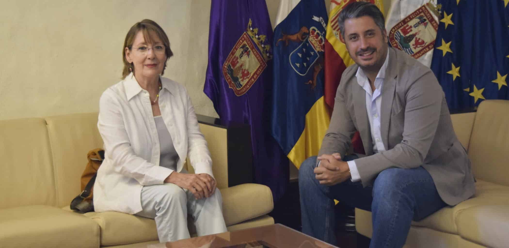 María Isabel Navarro y Luis Yeray Gutiérrez