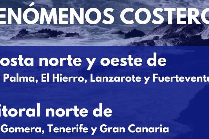 PREALERTA POR FENÓMENOS COSTEROS EN CANARIAS 16-10-24