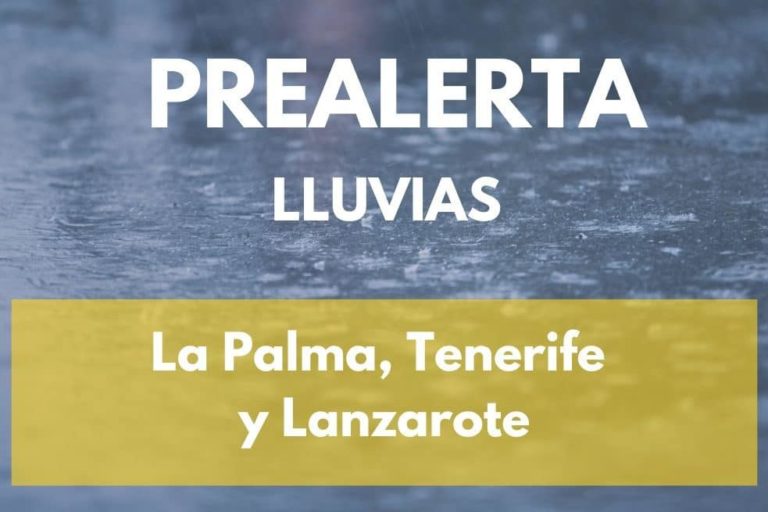 PREALERTA POR LLUVIAS EN CANARIAS 14-10-24