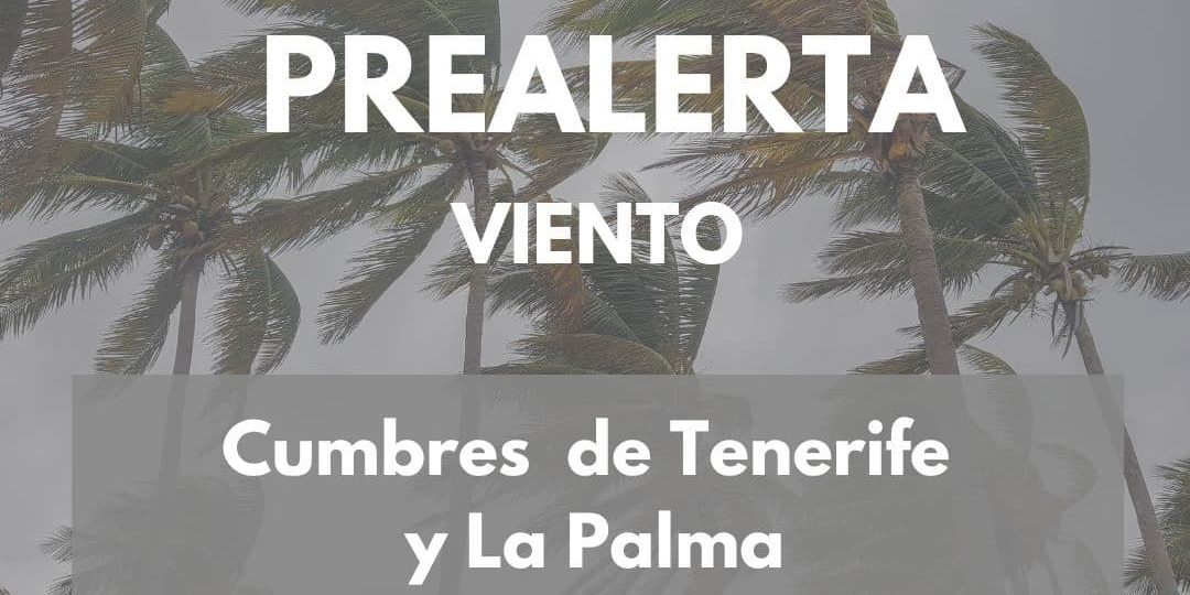 PREALERTA POR VIENTO EN CANARIAS 11-10-24
