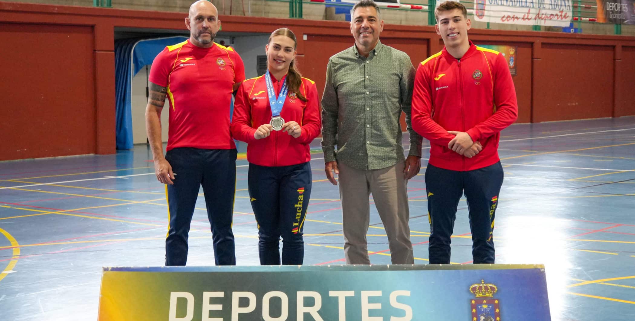 Recibimiento Campeonato del Mundo de Lucha