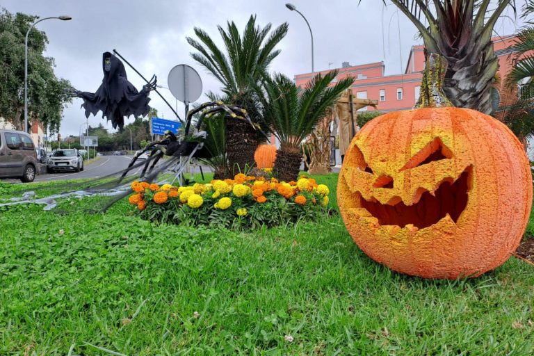 Rotonda Halloween El Sauzal