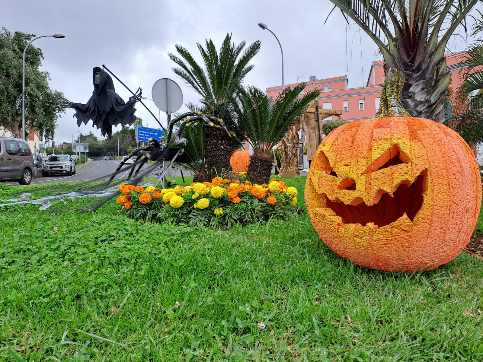 Rotonda Halloween El Sauzal