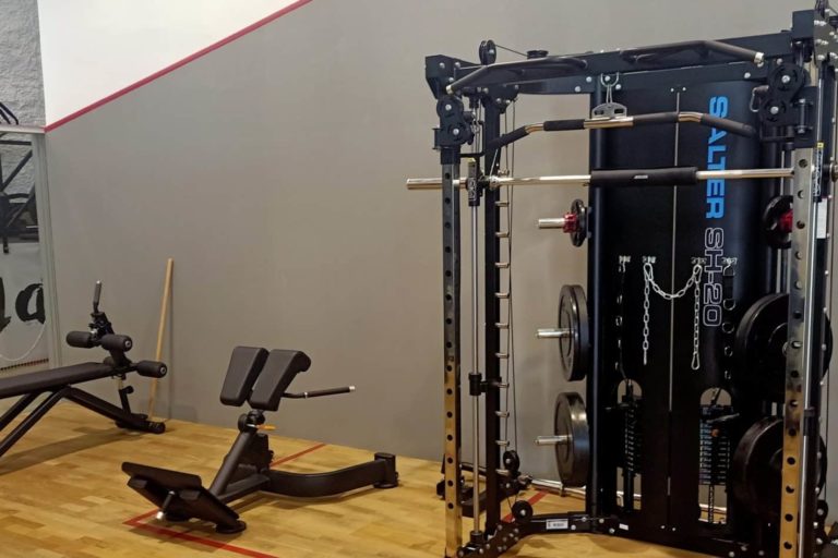 Sala de tonificación equipamiento