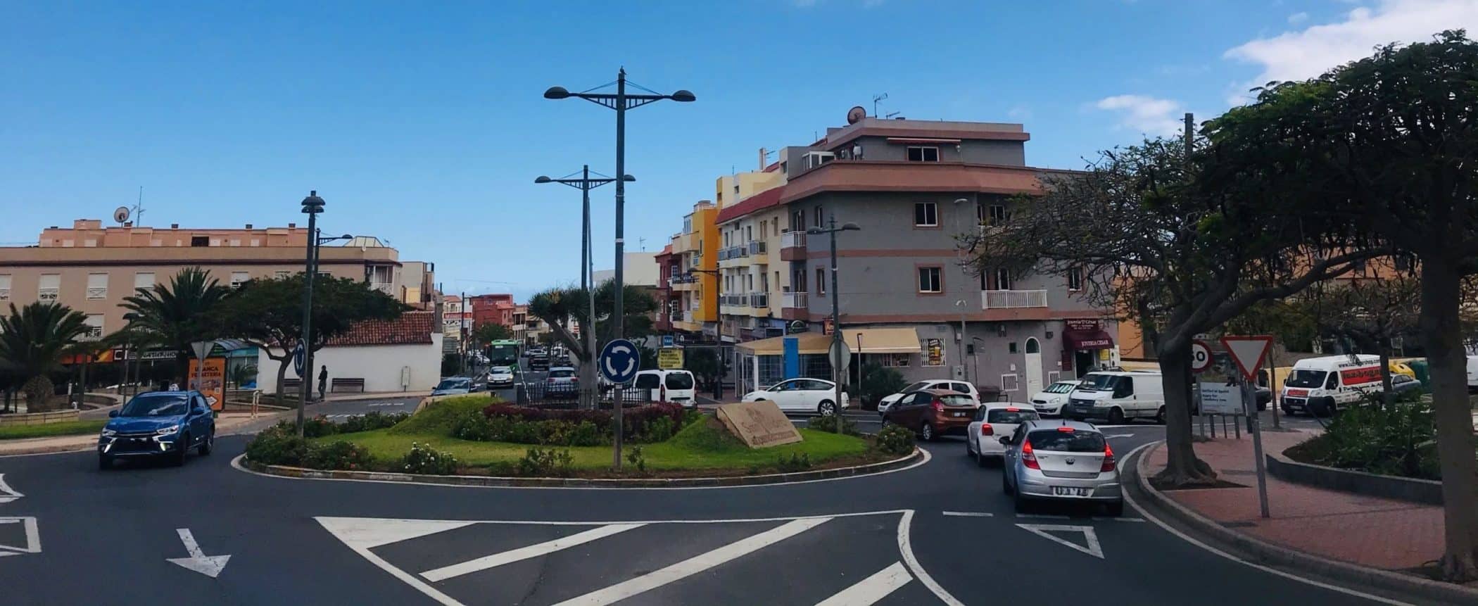 Zona comercial de San Isidro