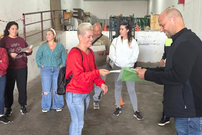 entrega diplomas curso mozo almacén