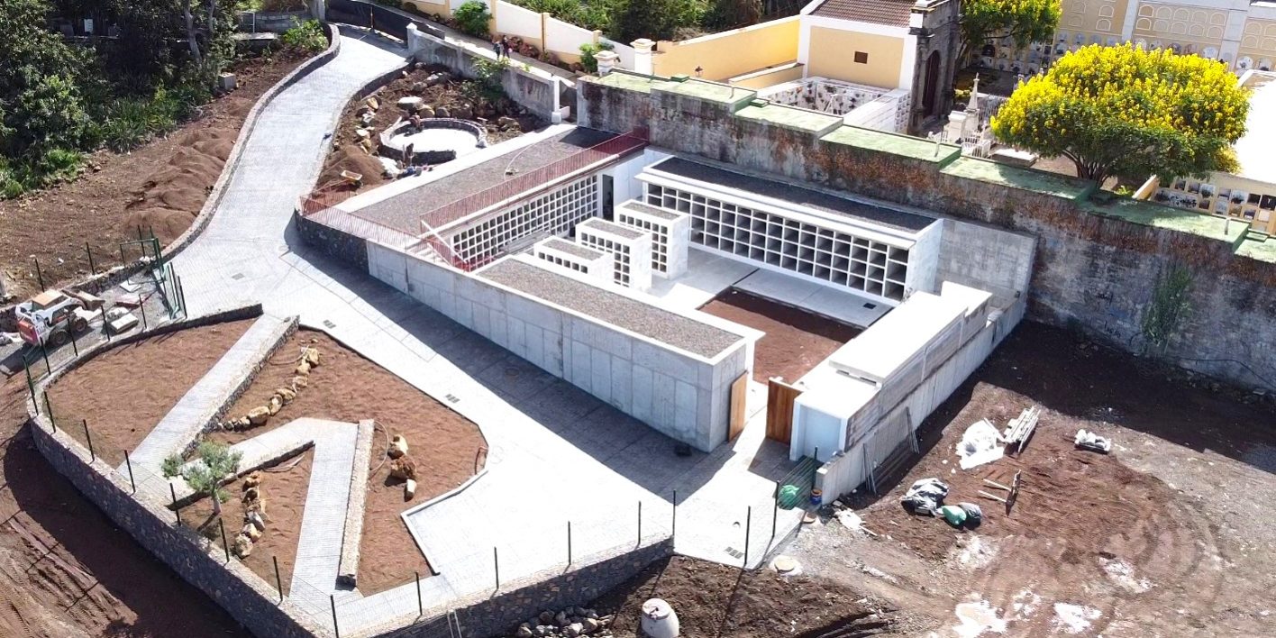 obras de ampliación del cementerio