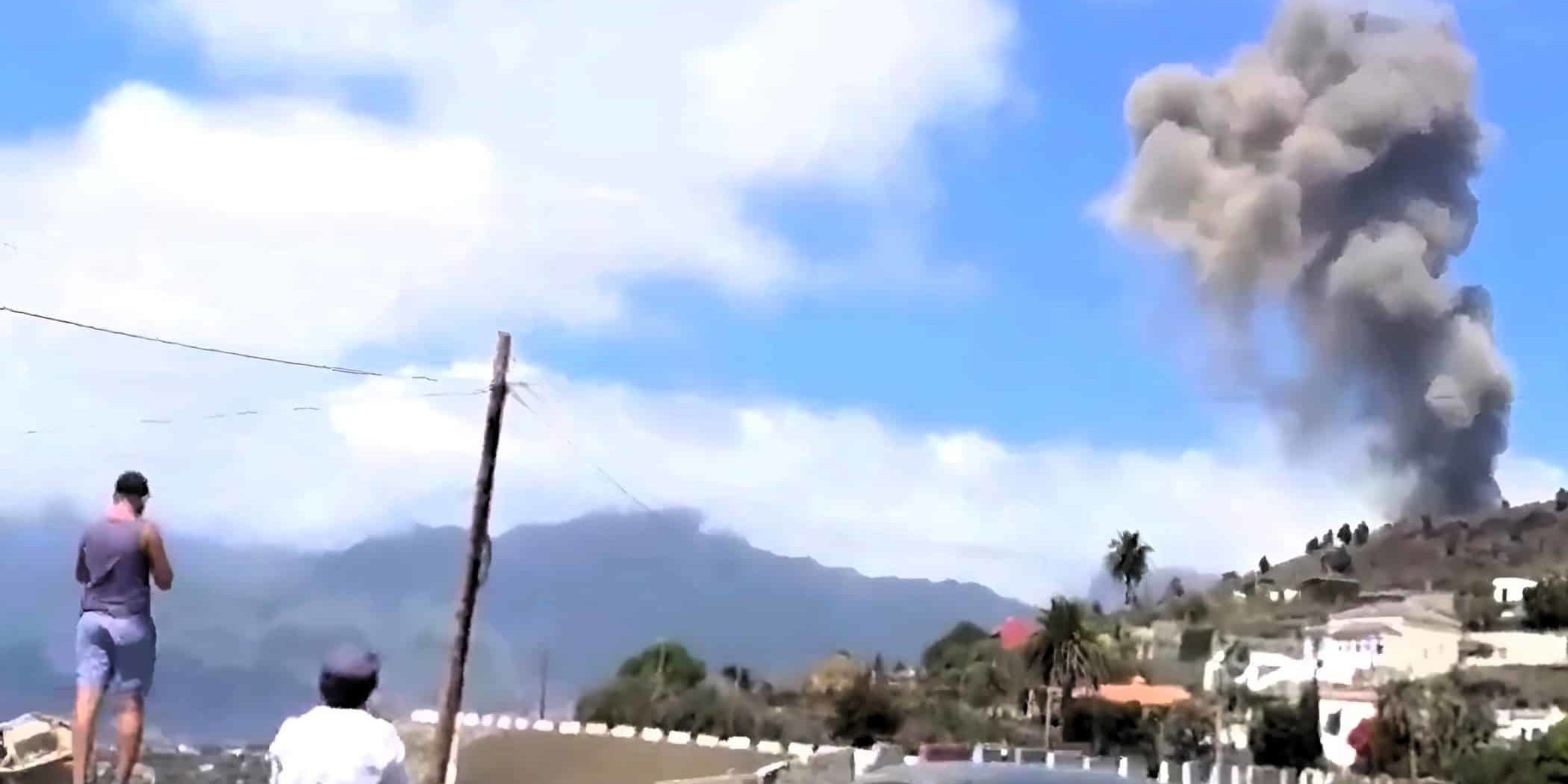 vecinos sorprendidos en el momento inciail de la erupcion (1)